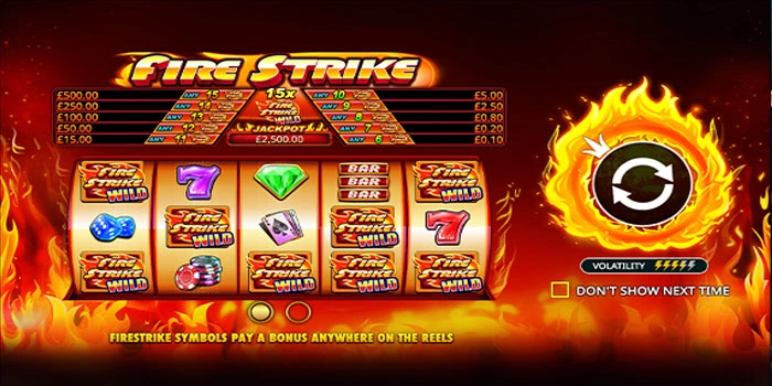 Adrenalin Super Stake Maksimal Mengguncang Slot Fire Strike